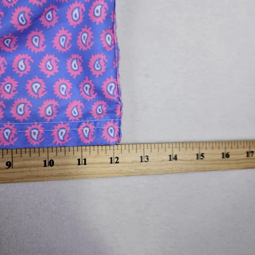 98 Coast Av Mens XXL Swim Trunk Electric Pink Vacation Beach Pocket Liner Shorts
